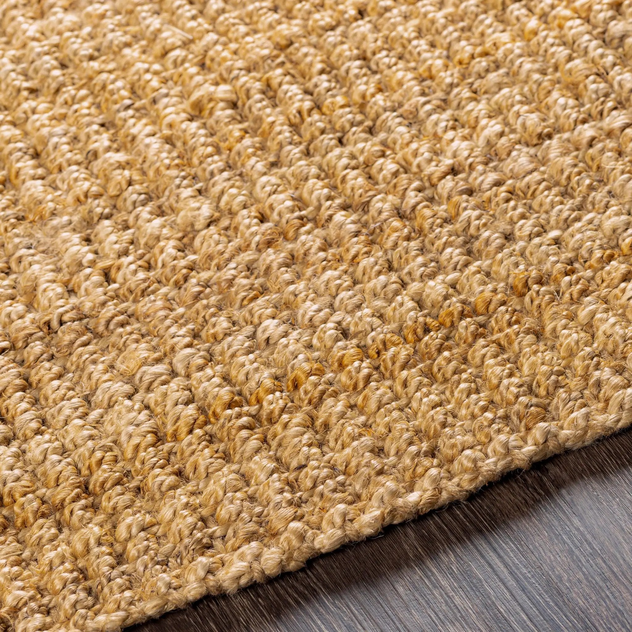 Chunky Naturals CYT-2300 Light Brown Area Rug by LIVABLISS