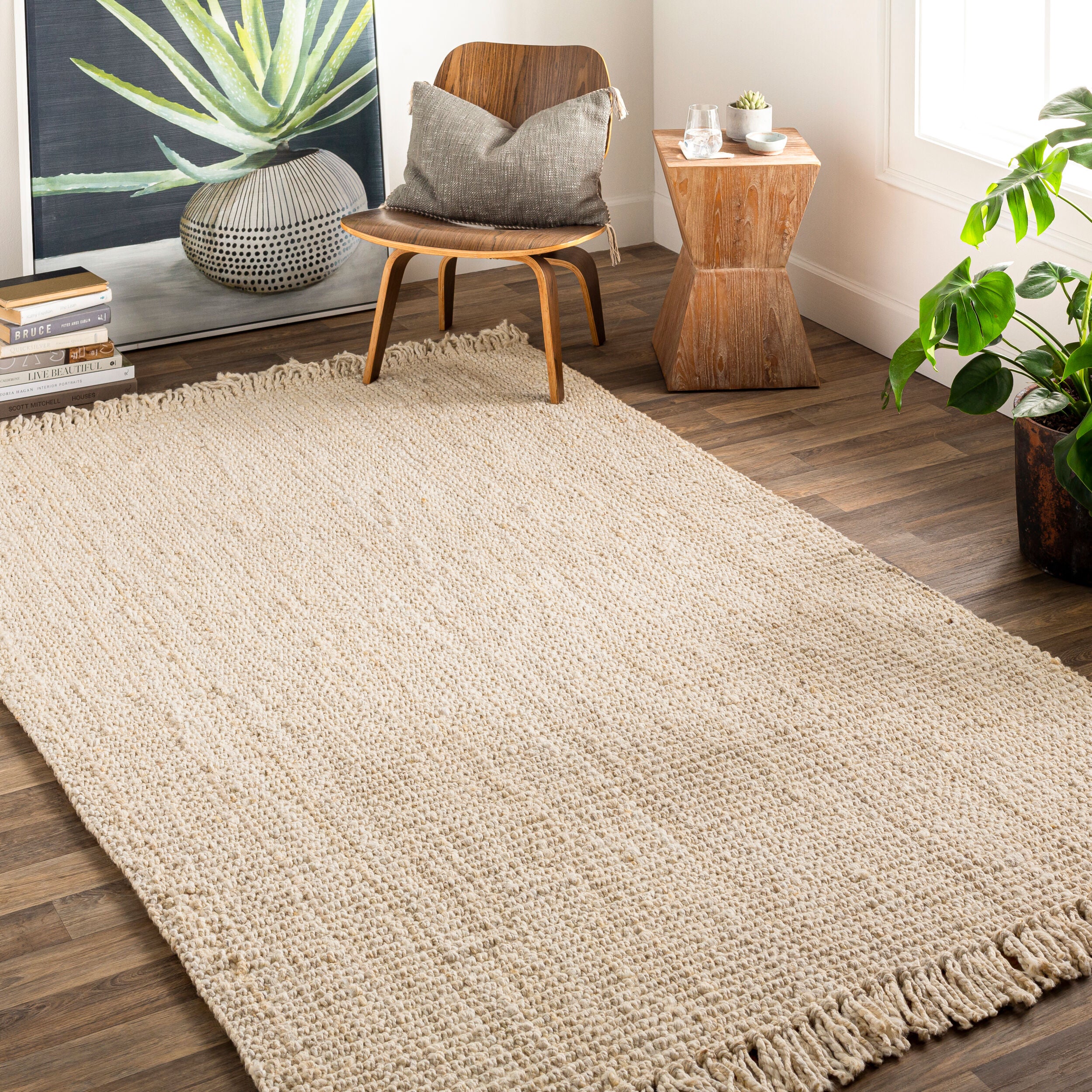 LIVABLISS Chunky Naturals CYT-2301 Beige Area Rug