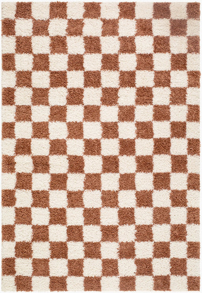 LIVABLISS Czechia CZE-2302 Burnt-Orange Area Rug