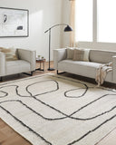 Surya Diane DAI-2310 Cream Area Rug by LIVABLISS