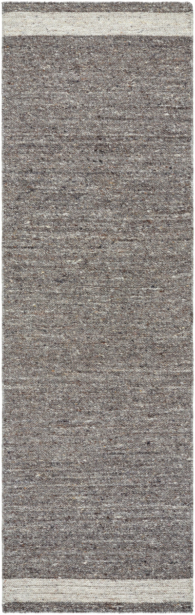 Surya Derby DRB-2302 Charcoal Area Rug by LIVABLISS