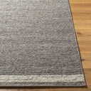 Surya Derby DRB-2302 Charcoal Area Rug by LIVABLISS