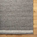 Surya Derby DRB-2302 Charcoal Area Rug by LIVABLISS