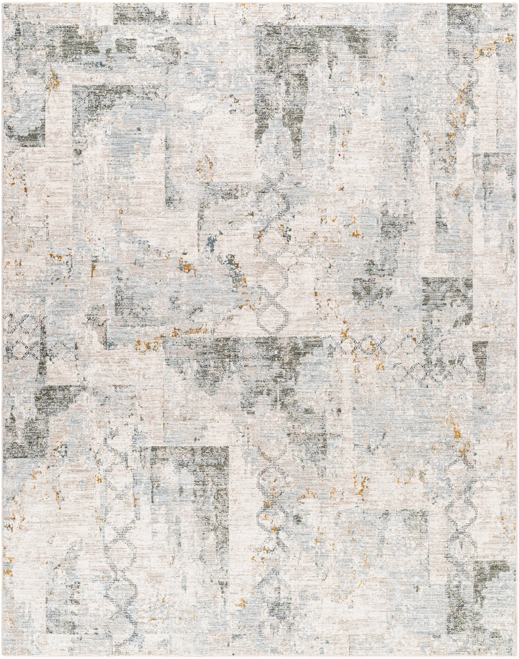Dresden DRE-2301 Taupe Area Rug by LIVABLISS