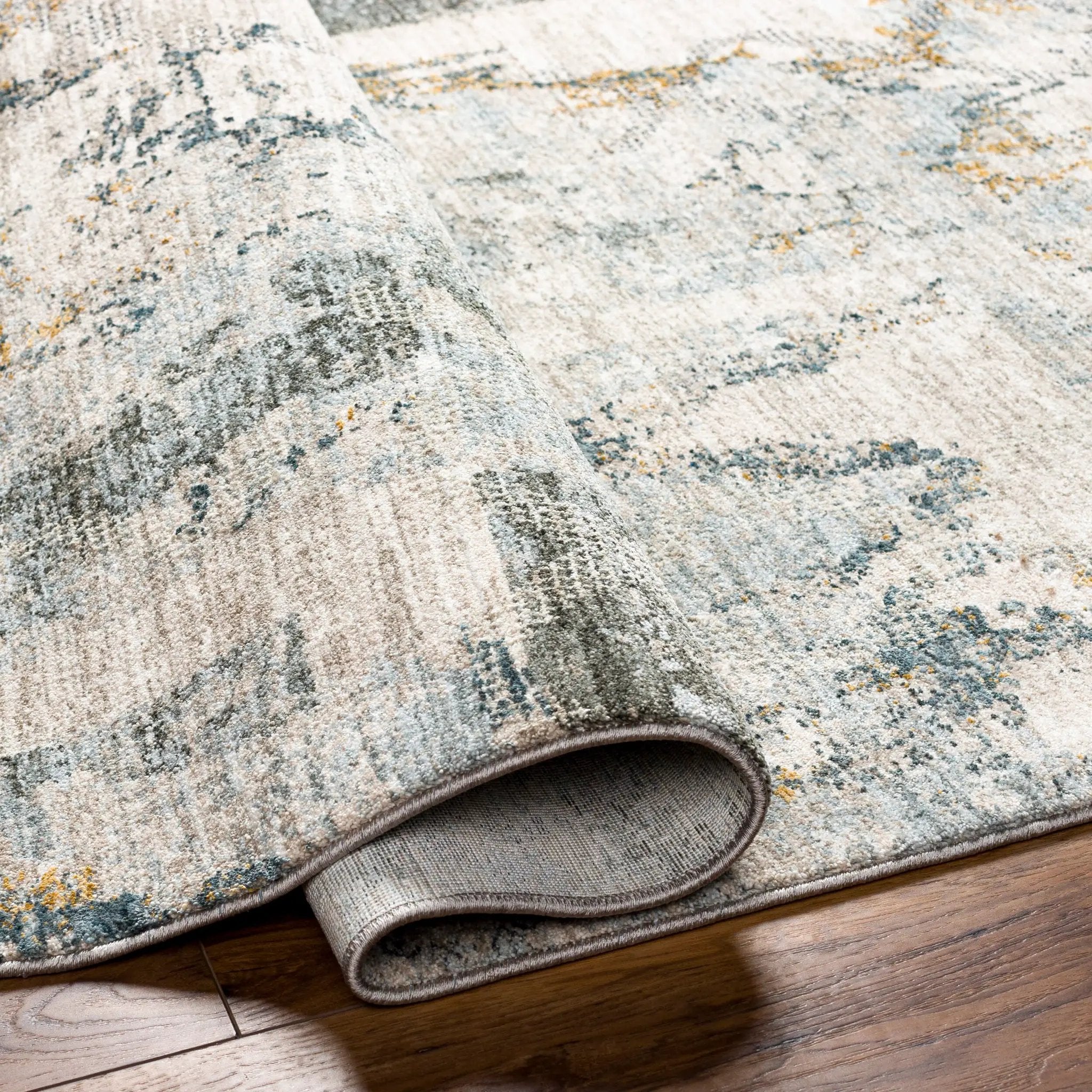 Dresden DRE-2301 Taupe Area Rug by LIVABLISS