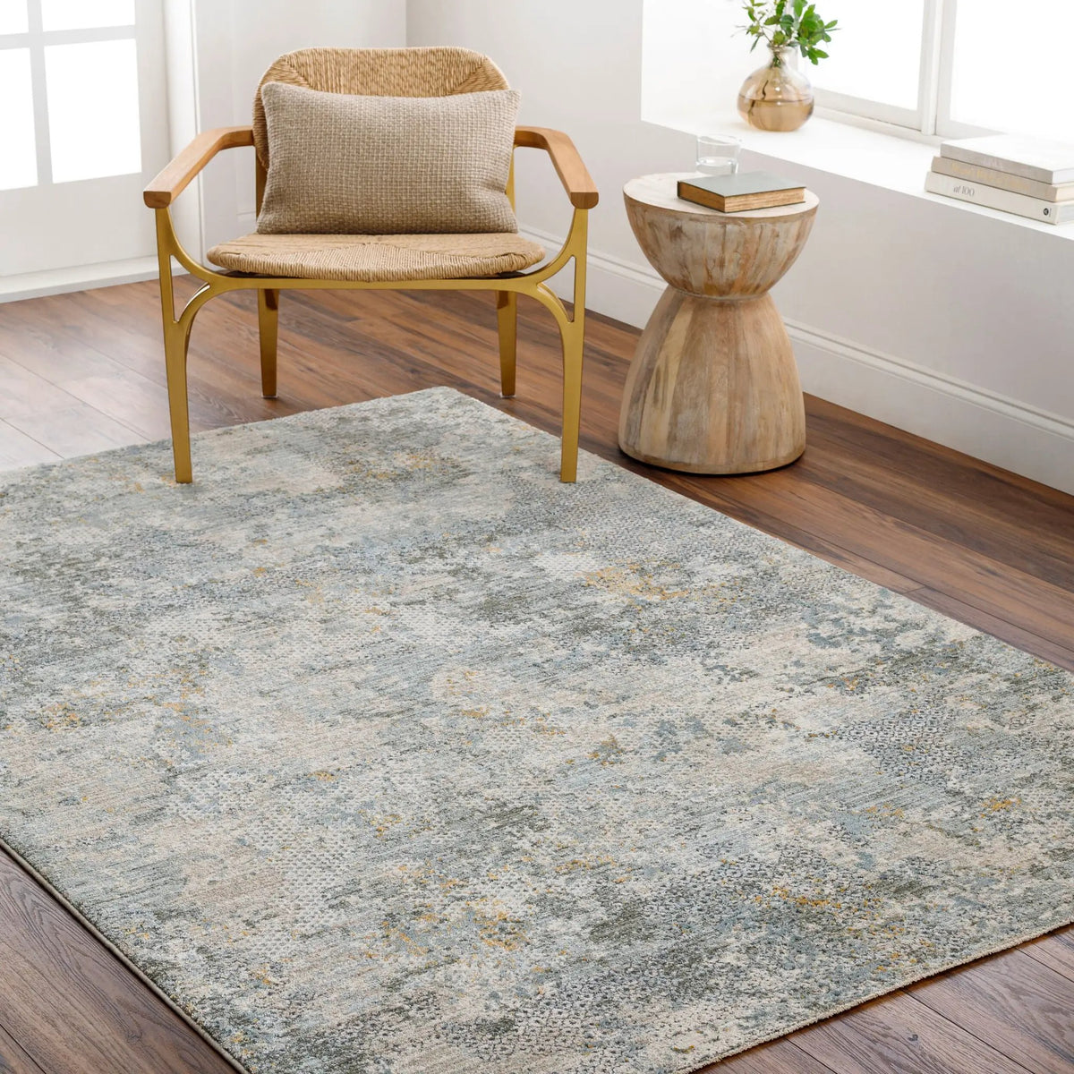 LIVABLISS Dresden DRE-2302 Dusty-Sage Area Rug
