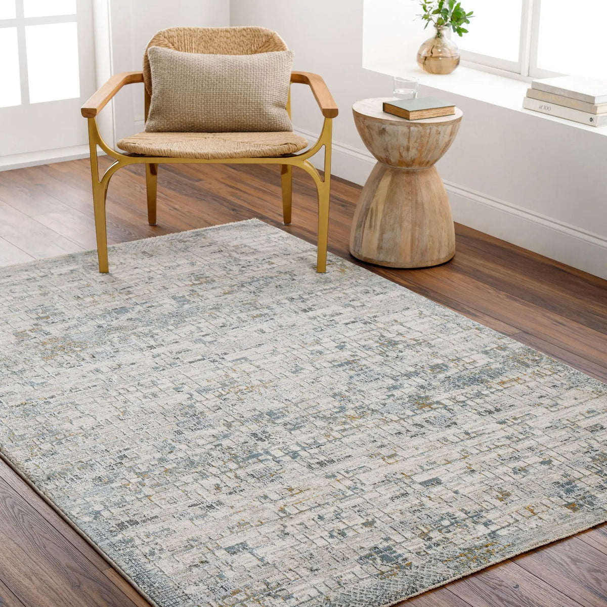 LIVABLISS Dresden DRE-2304 Taupe Area Rug