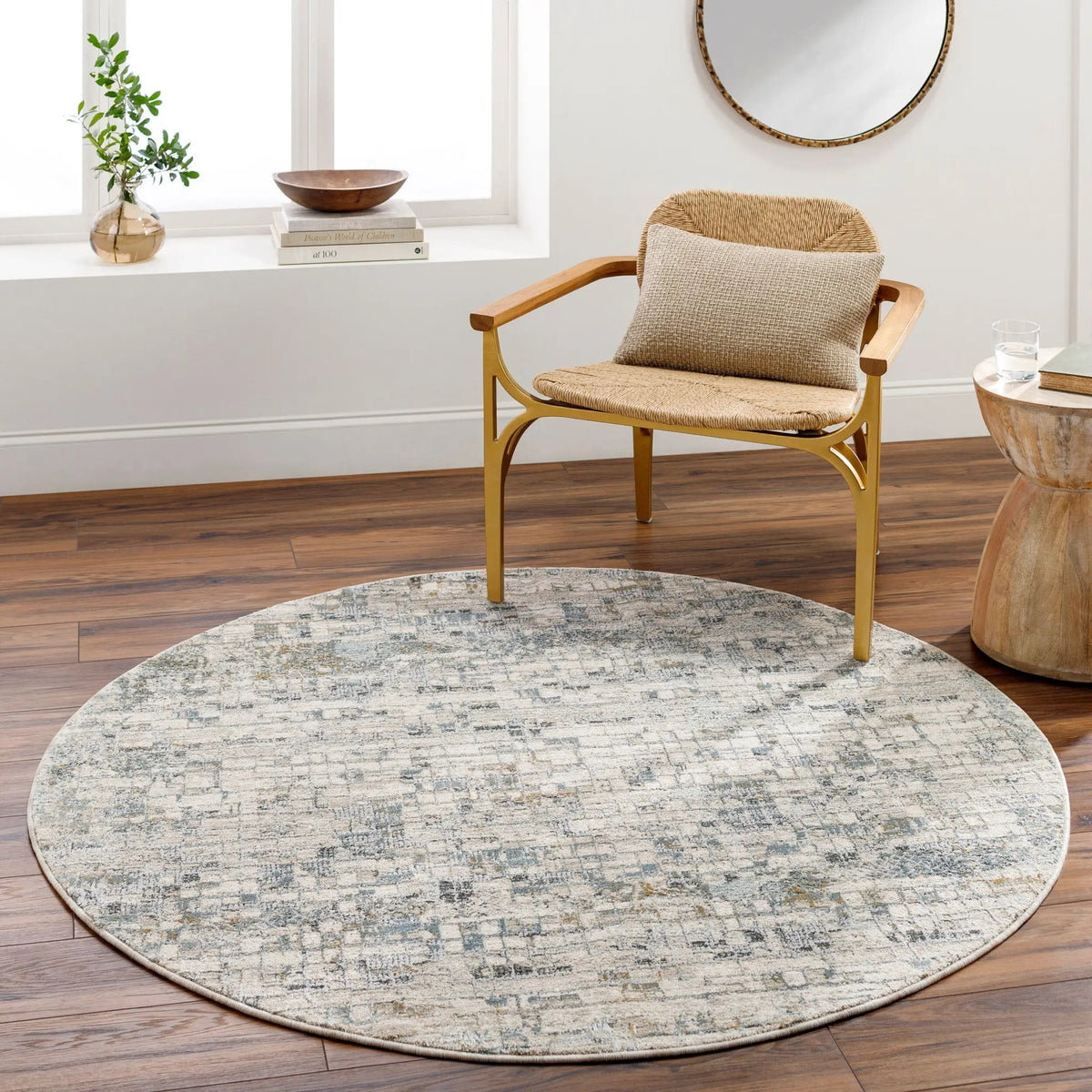 LIVABLISS Dresden DRE-2304 Taupe Area Rug