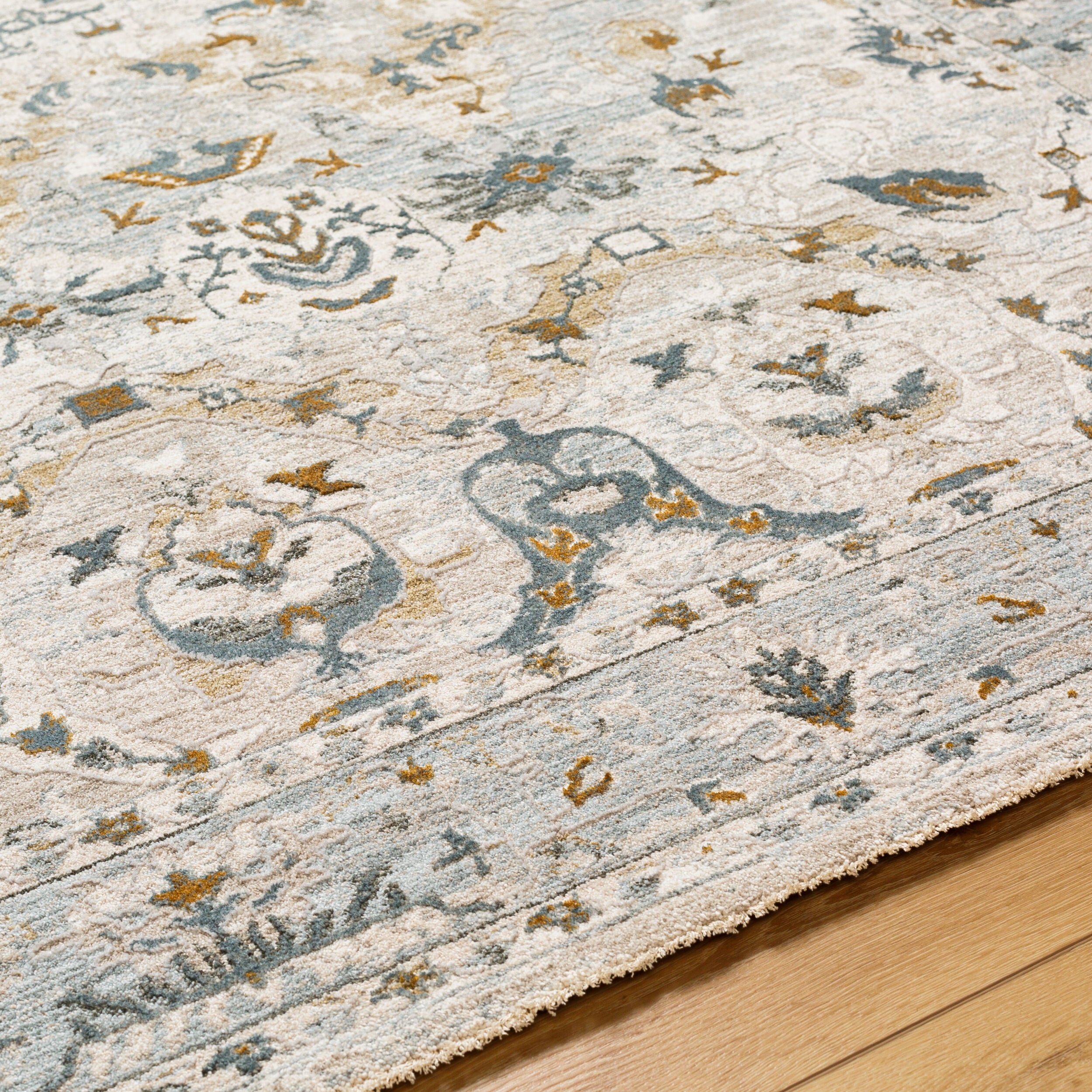 Surya Dresden DRE-2308 Off-White Area Rug by LIVABLISS