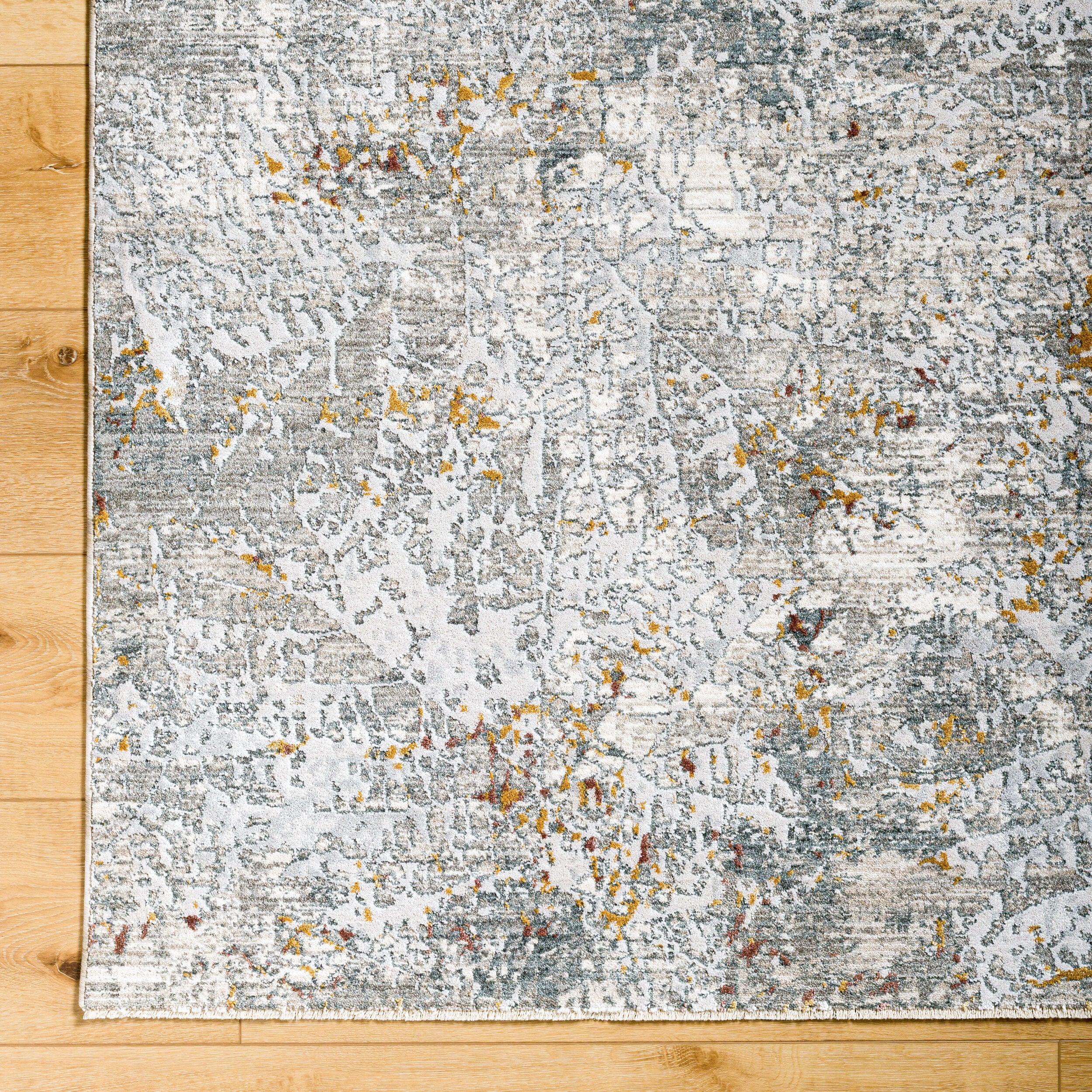 Surya Dresden DRE-2314 Gray Area Rug by LIVABLISS