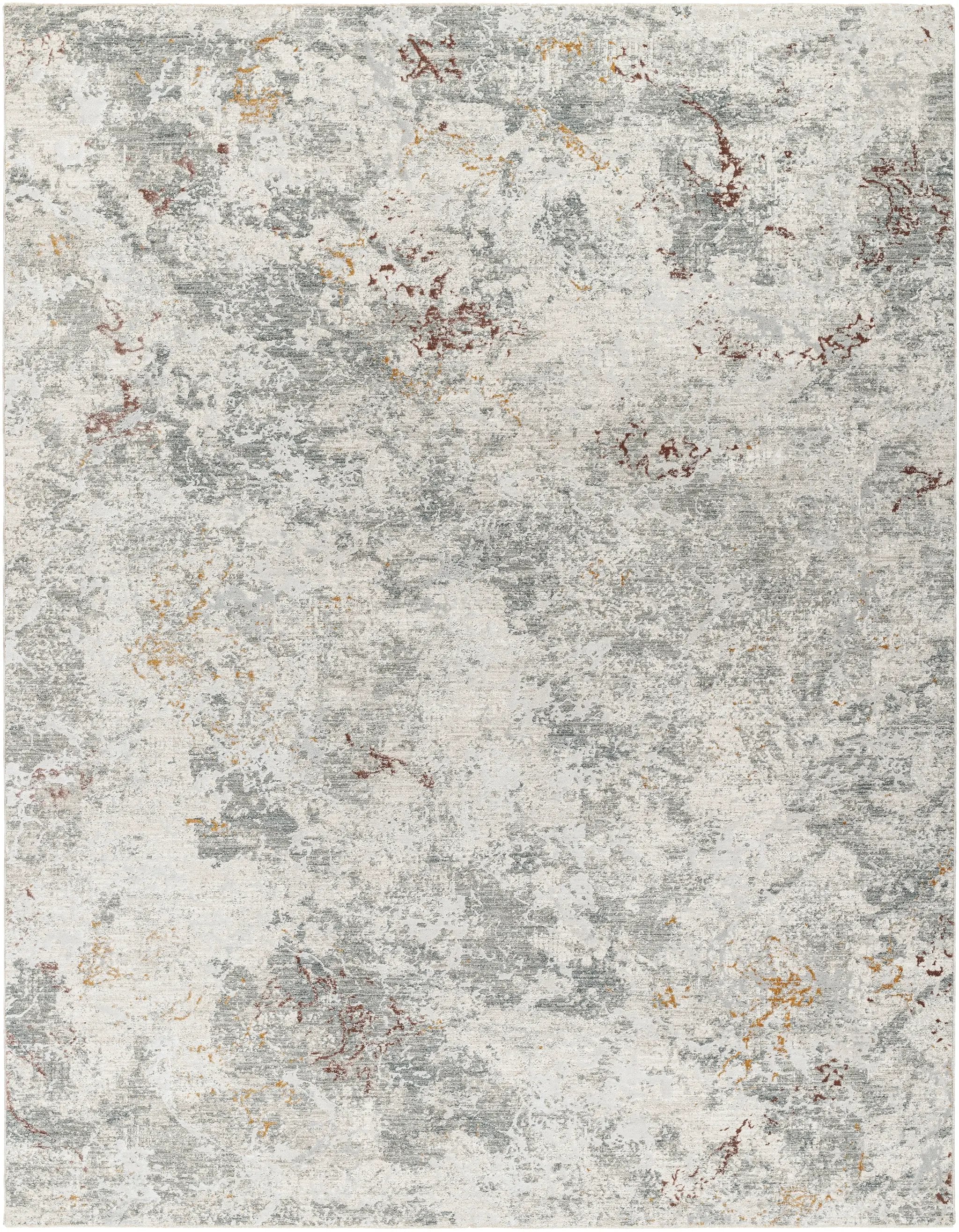Dresden DRE-2316 White Area Rug by LIVABLISS