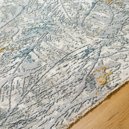 Surya Dresden DRE-2317 White Area Rug by LIVABLISS