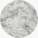 Surya Dresden DRE-2318 Medium Gray Area Rug by LIVABLISS