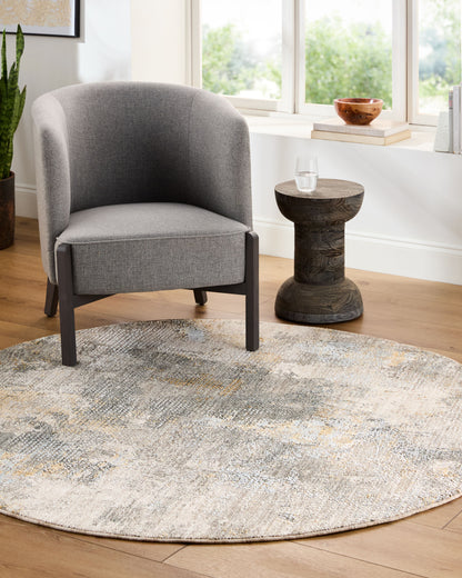 Surya Dresden DRE-2322 Medium Gray Area Rug by LIVABLISS