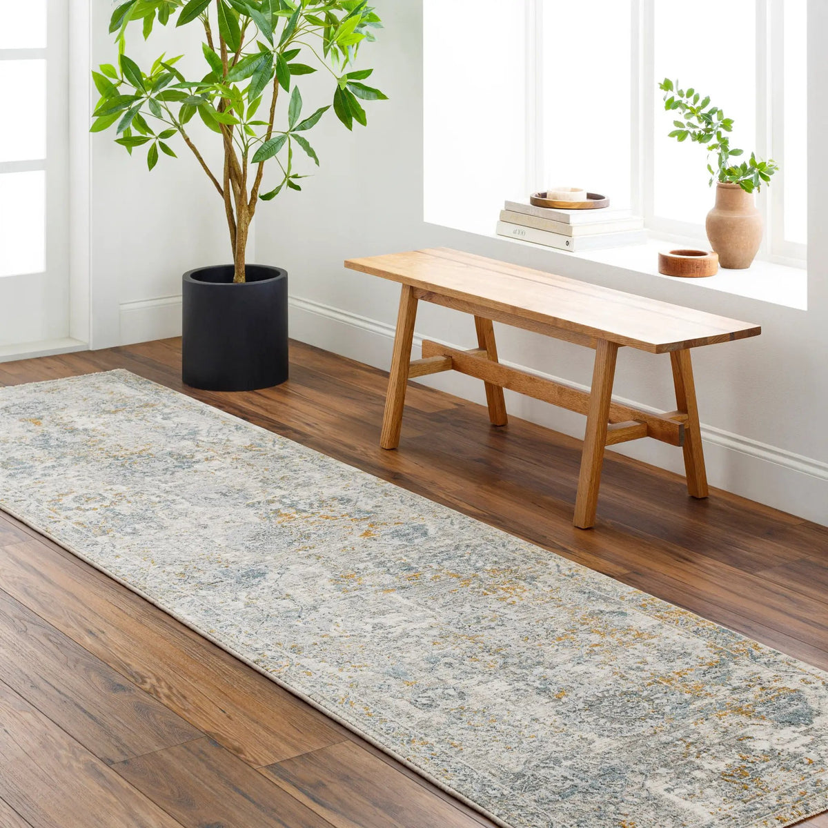 LIVABLISS Dresden DRE-2323 Medium-Gray Area Rug