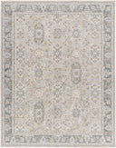 Surya Dresden DRE-2325 Medium Gray Area Rug by LIVABLISS