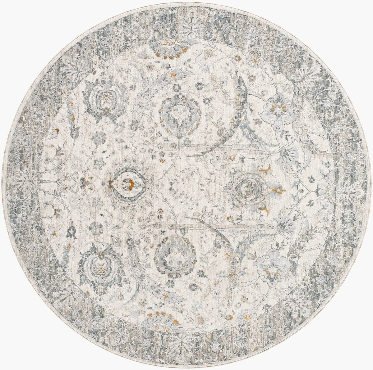 LIVABLISS Dresden DRE-2326 White Area Rug