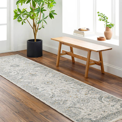 LIVABLISS Dresden DRE-2326 White Area Rug