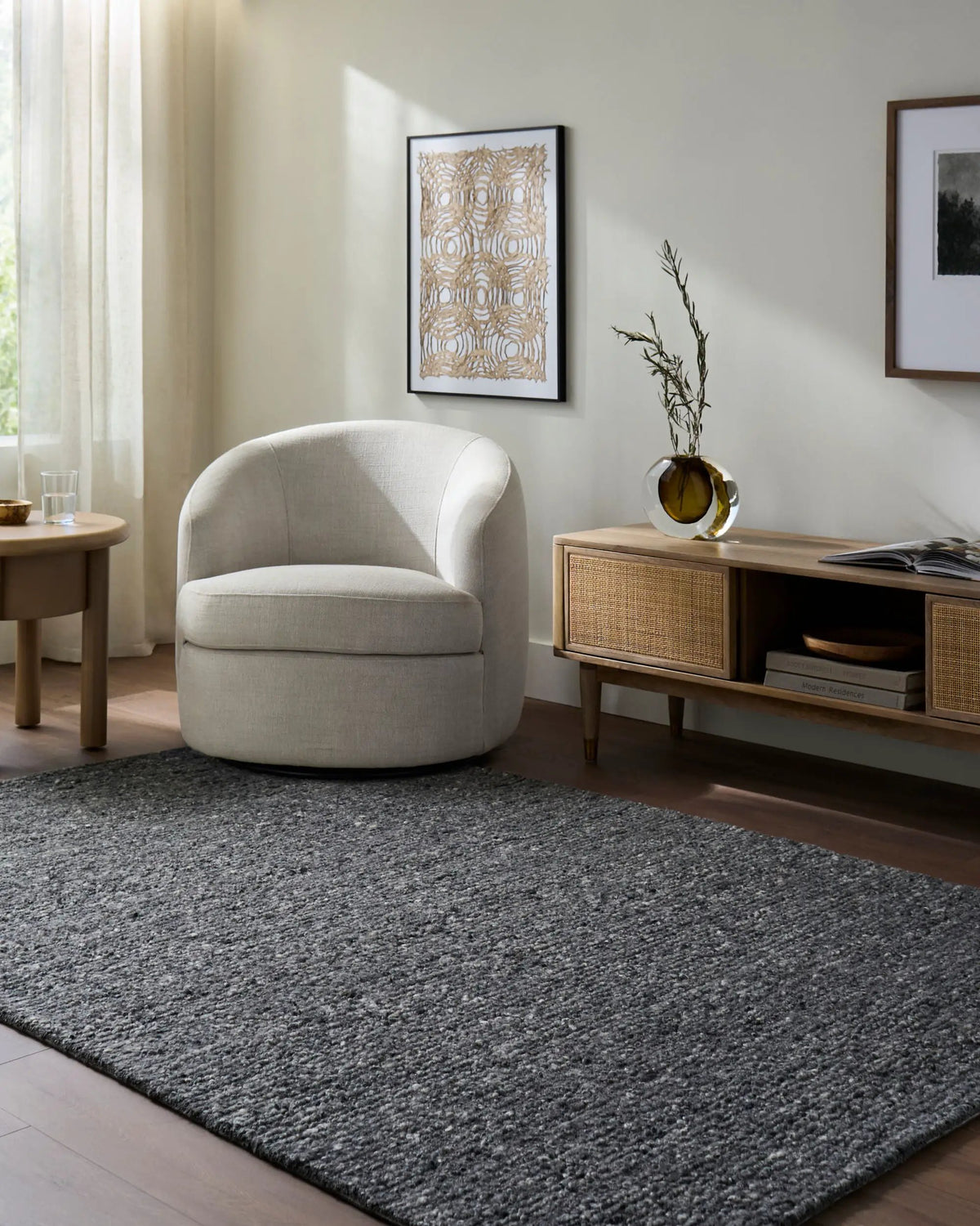LIVABLISS Desire DSE-2305 Charcoal Area Rug