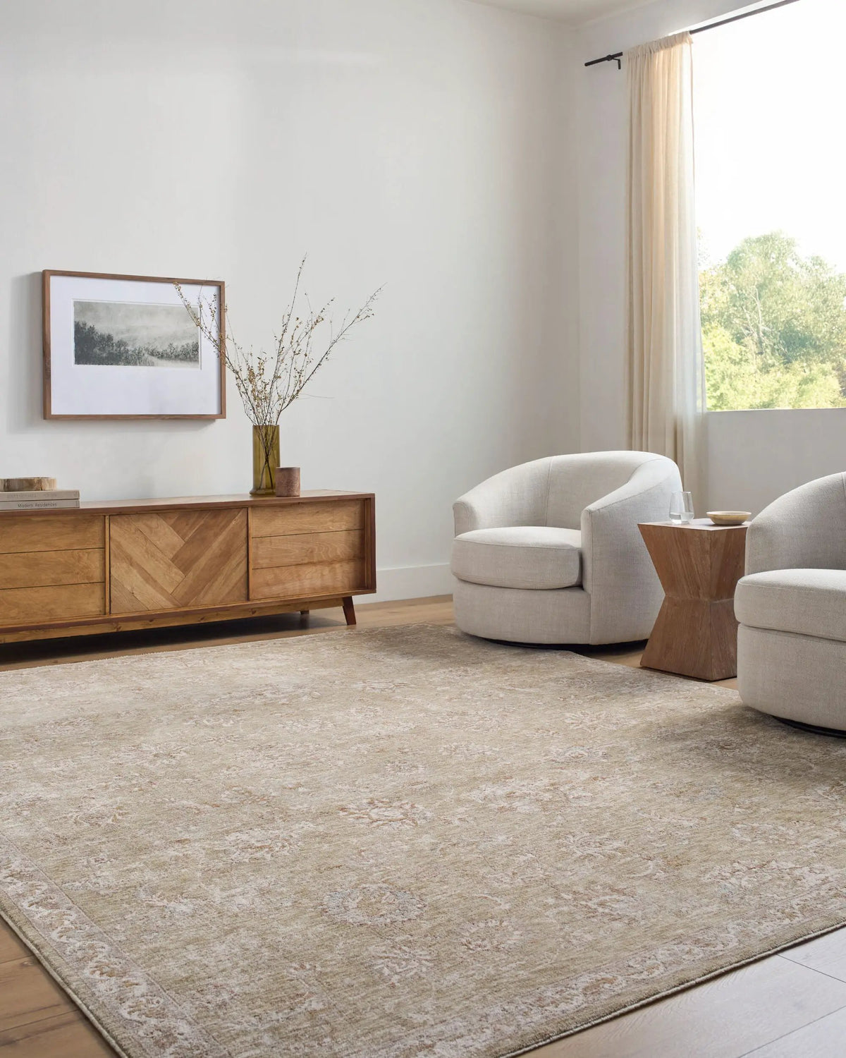 LIVABLISS Da Vinci DVC-2309 Light-Olive Area Rug