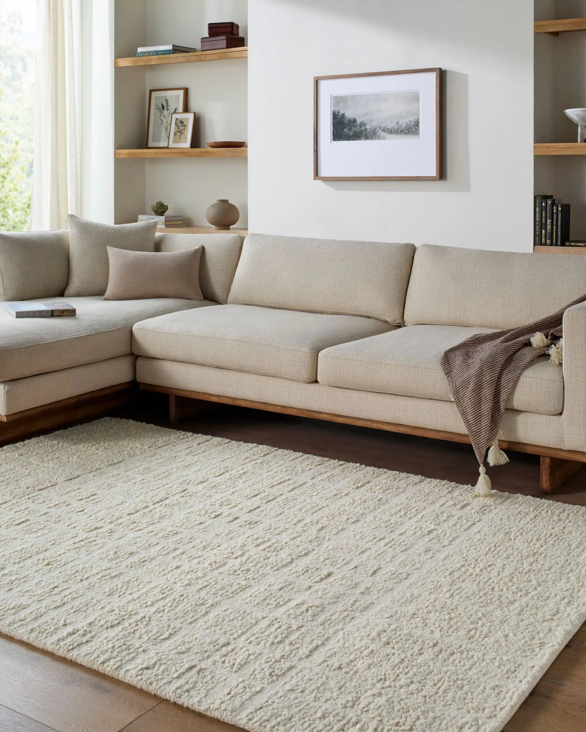 LIVABLISS Divine DVN-2305 Ivory Area Rug