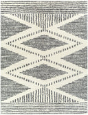 Surya Deluxe Shag DXS-2309 Black Area Rug by LIVABLISS