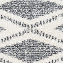 Surya Deluxe Shag DXS-2309 Black Area Rug by LIVABLISS
