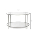 Surya Alecsa EAA-014 Furniture Coffee Table by LIVABLISS