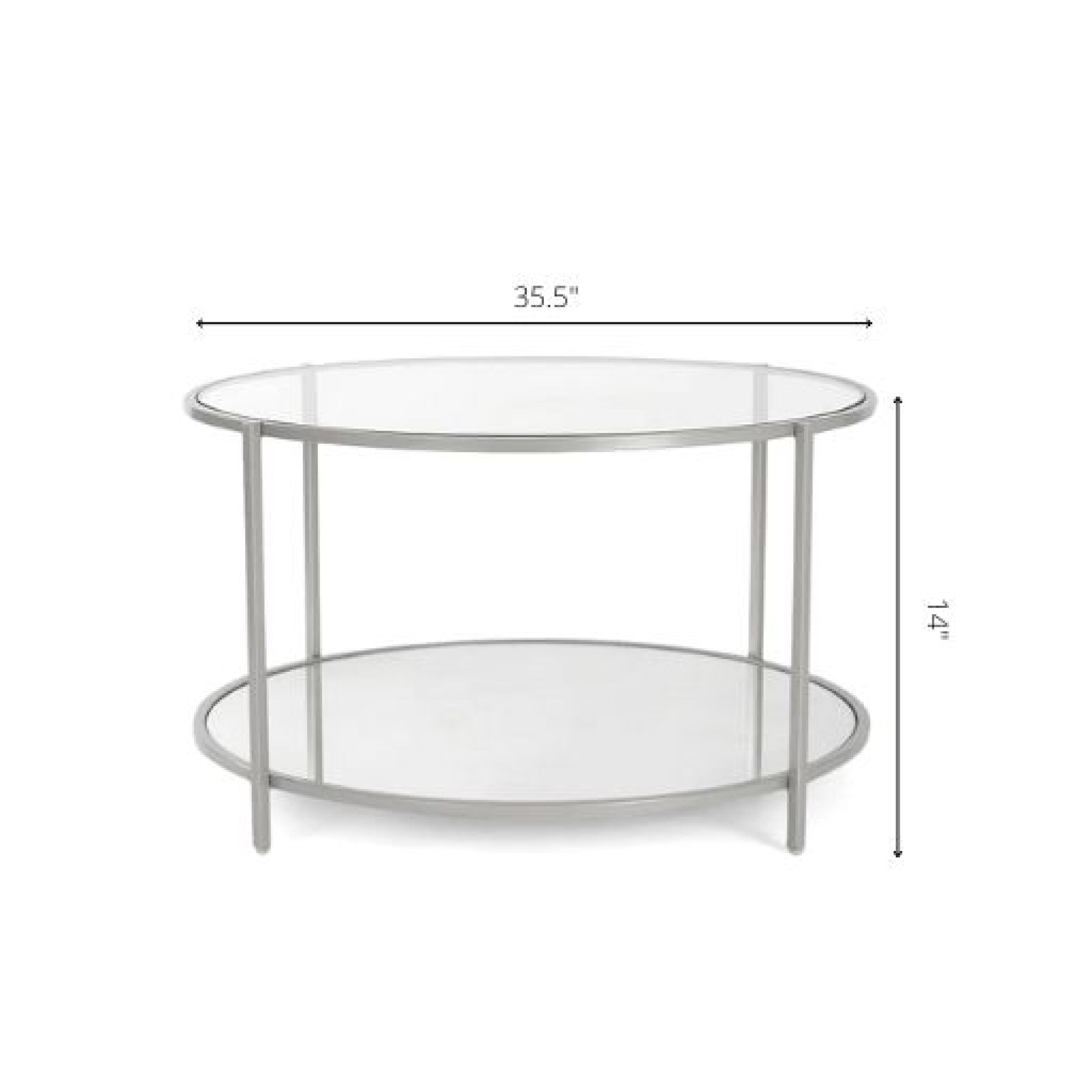 Surya Alecsa EAA-014 Furniture Coffee Table by LIVABLISS