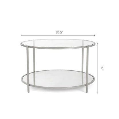 Surya Alecsa EAA-014 Furniture Coffee Table by LIVABLISS