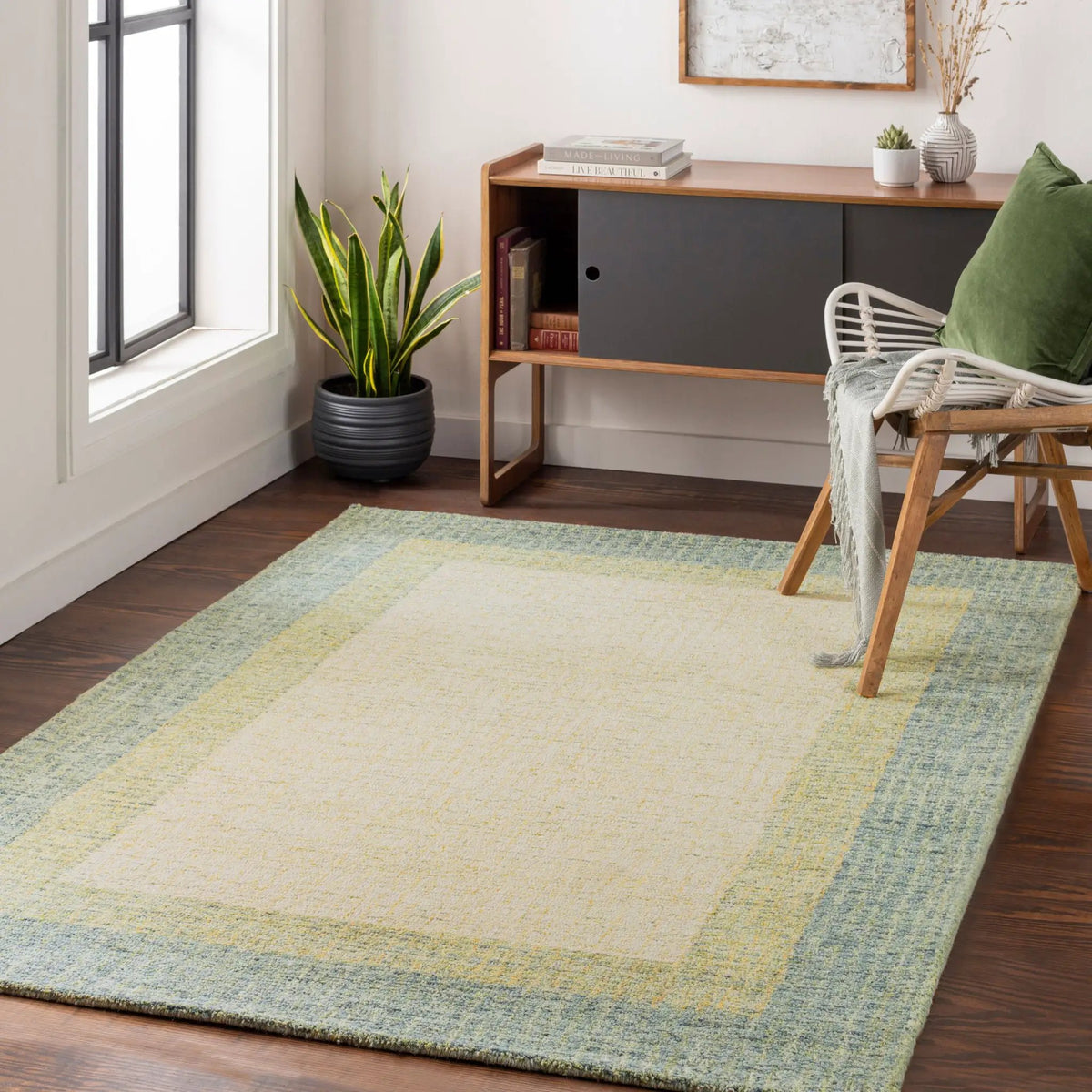 LIVABLISS Elena EAE-2302 Dusty-Sage Area Rug