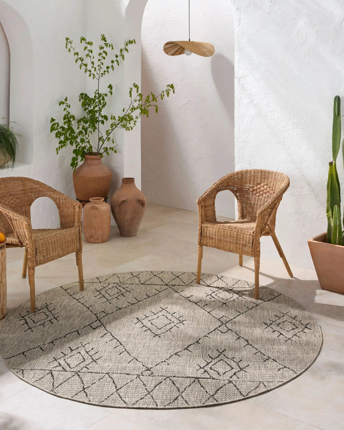 LIVABLISS Eagean EAG-2328 Taupe Area Rug