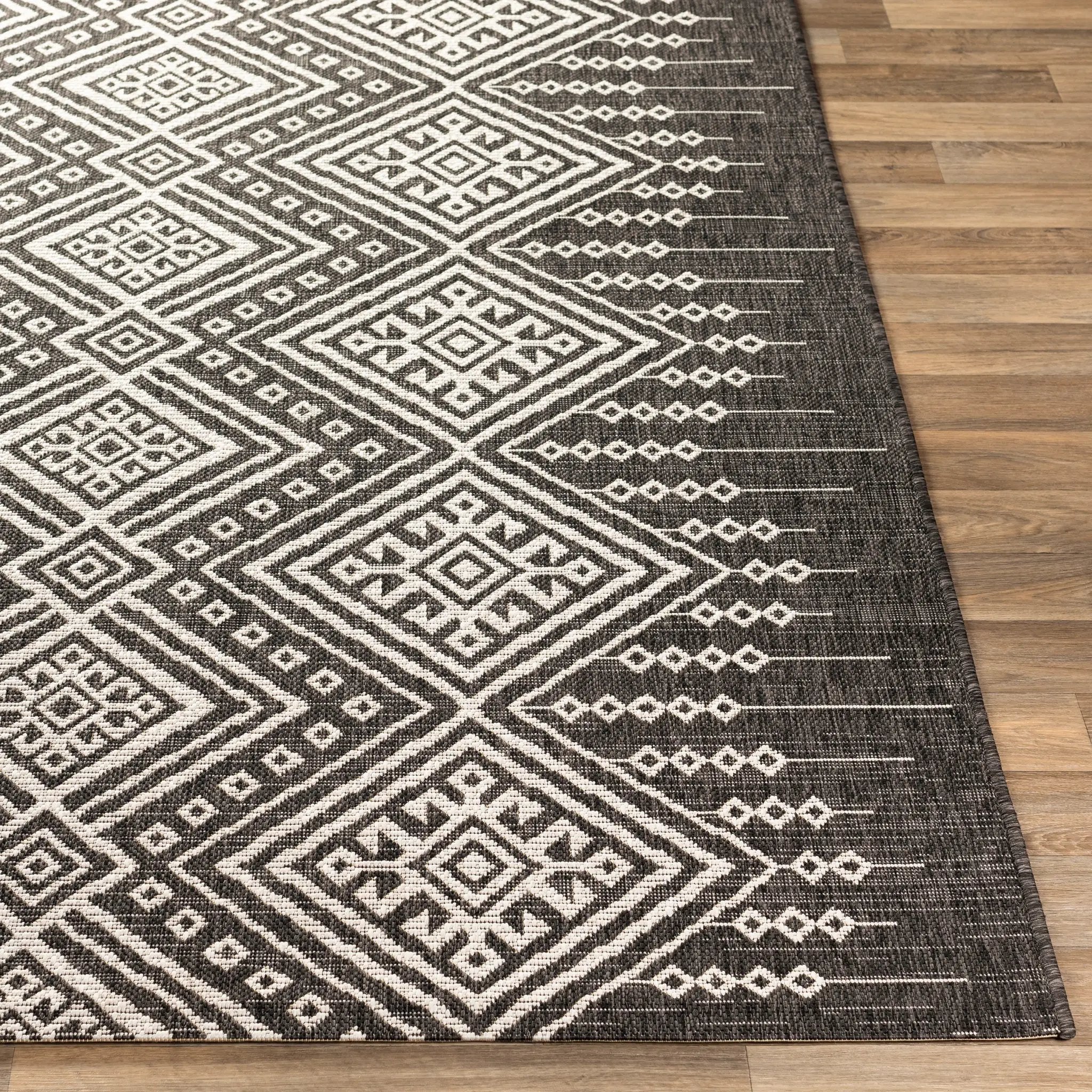 Eagean EAG-2338 Black Area Rug by LIVABLISS