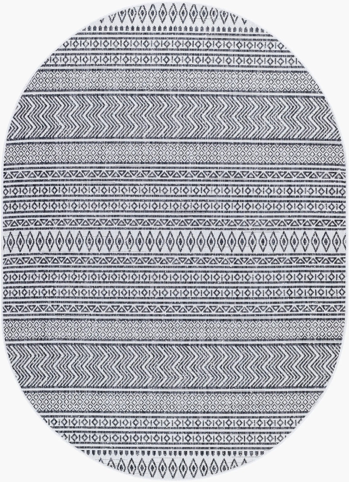 LIVABLISS Eagean EAG-2345 Black Area Rug