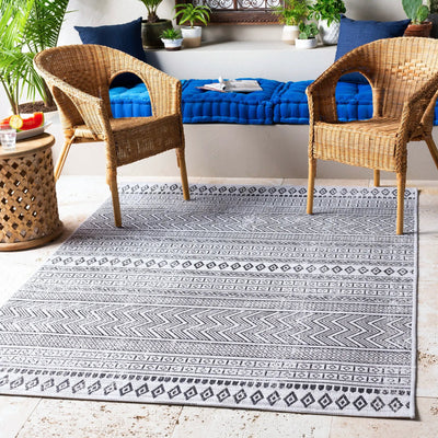 LIVABLISS Eagean EAG-2345 Black Area Rug