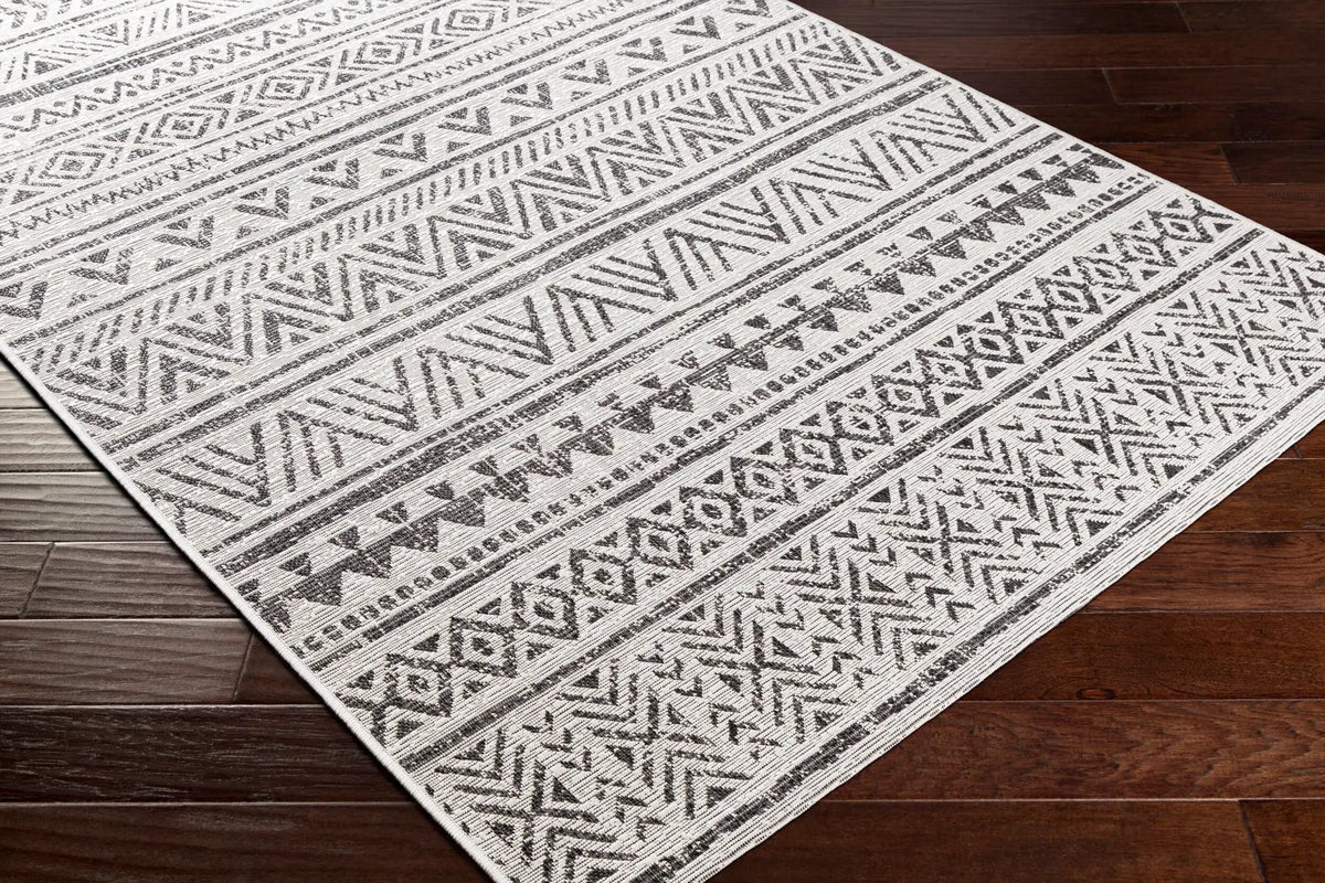 LIVABLISS Eagean EAG-2347 Black Area Rug