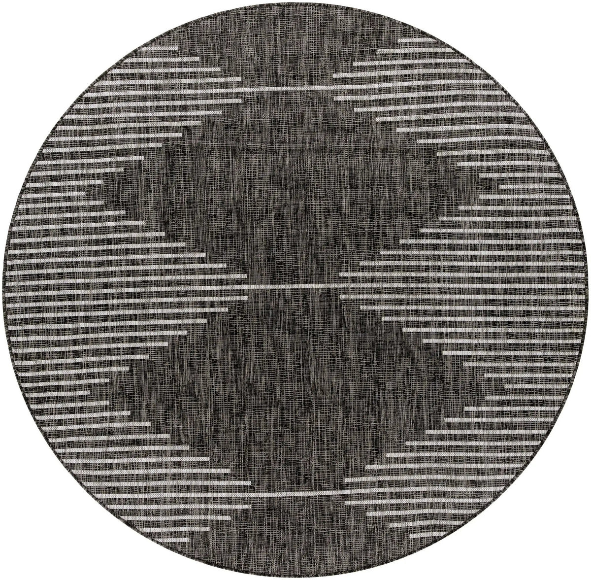 LIVABLISS Eagean EAG-2348 Black Area Rug