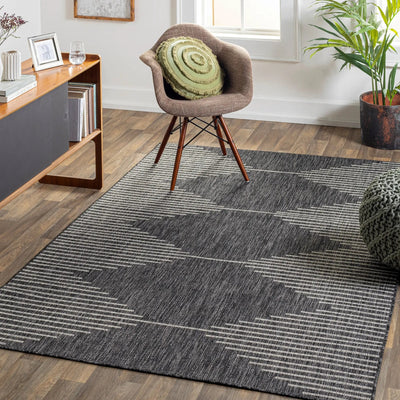 LIVABLISS Eagean EAG-2348 Black Area Rug