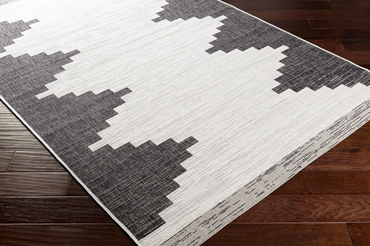 LIVABLISS Eagean EAG-2356 Black Area Rug