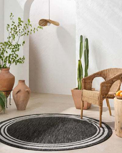 LIVABLISS Eagean EAG-2365 Charcoal Area Rug