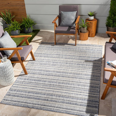 LIVABLISS Eagean EAG-2407 Navy Area Rug