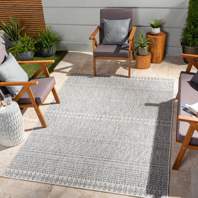 LIVABLISS Eagean EAG-2410 Navy Area Rug