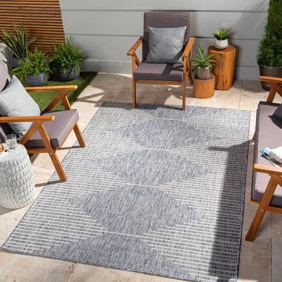 LIVABLISS Eagean EAG-2417 Navy Area Rug