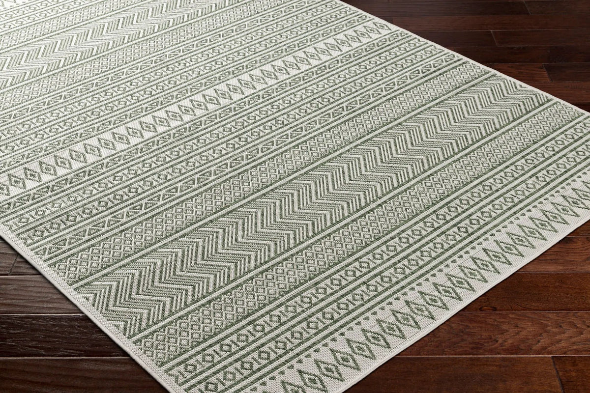LIVABLISS Eagean EAG-2425 Grass-Green Area Rug