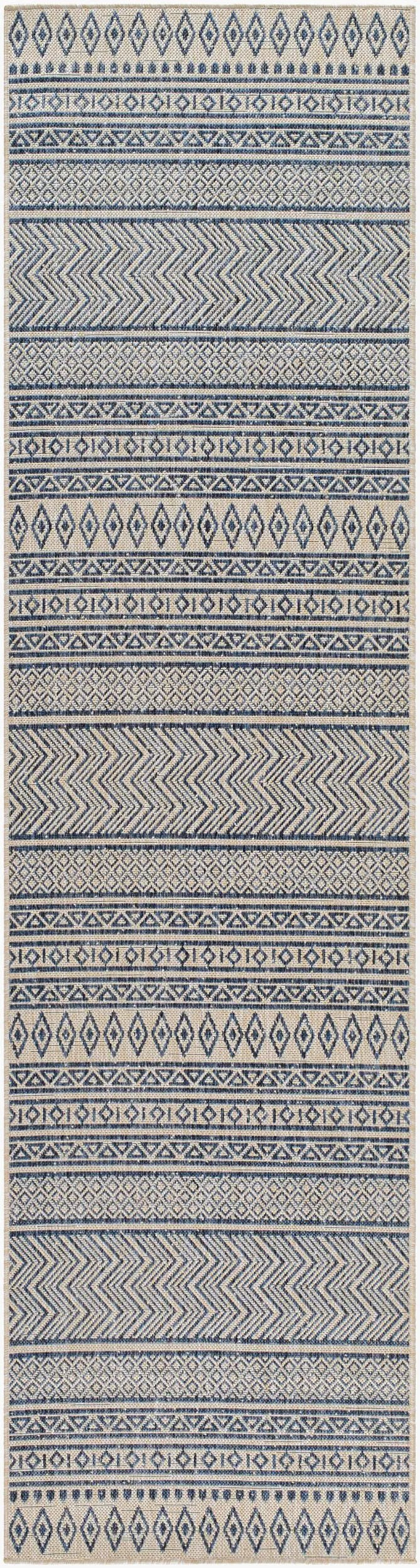 LIVABLISS Eagean EAG-2428 Navy Area Rug