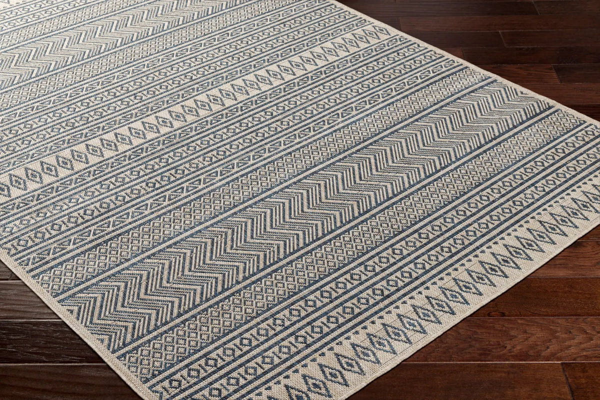 LIVABLISS Eagean EAG-2428 Navy Area Rug