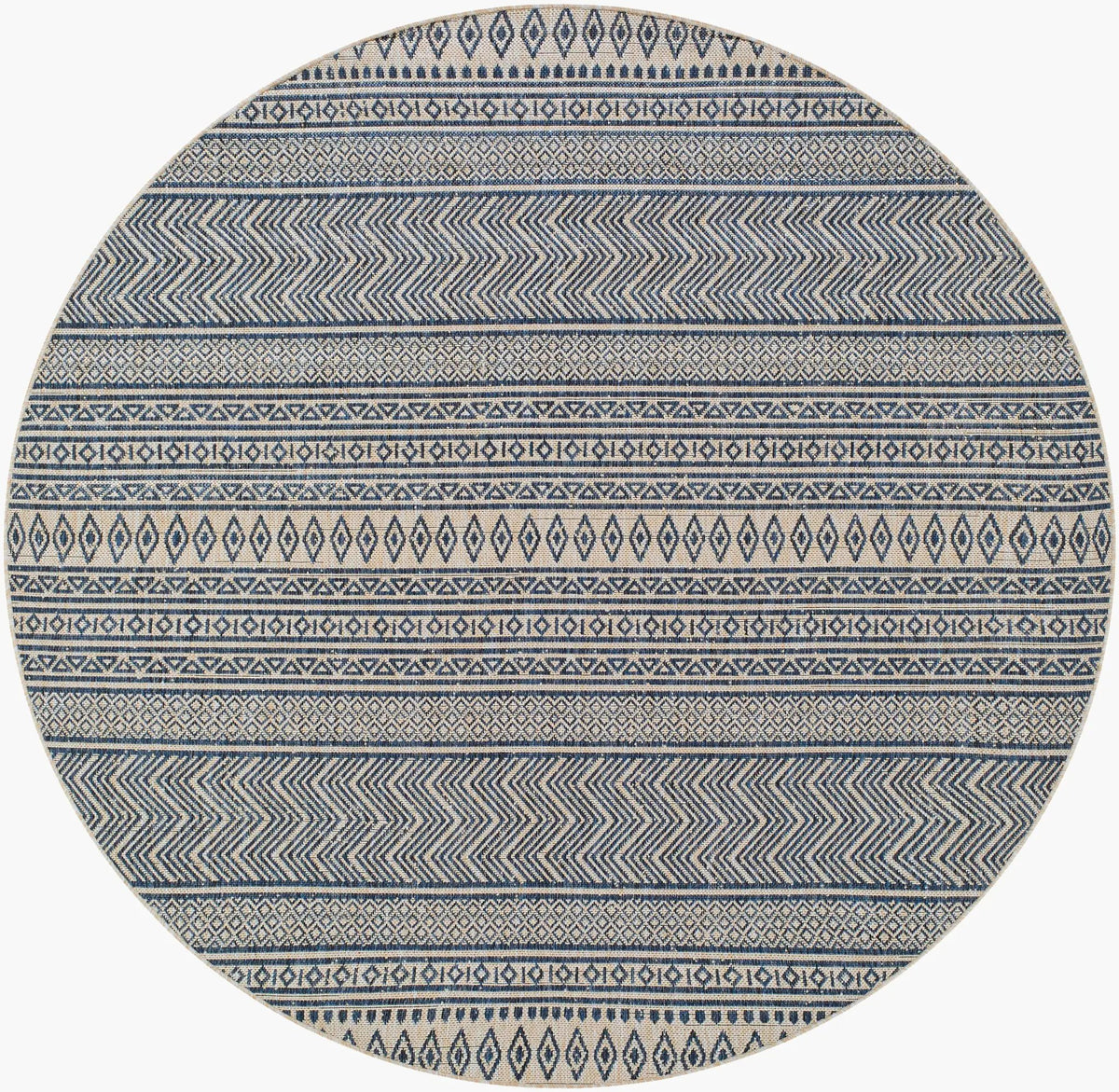 LIVABLISS Eagean EAG-2428 Navy Area Rug