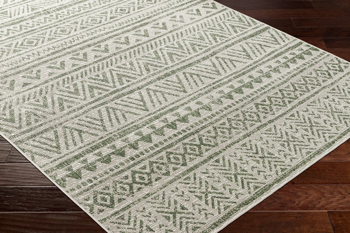 LIVABLISS Eagean EAG-2429 Grass-Green Area Rug