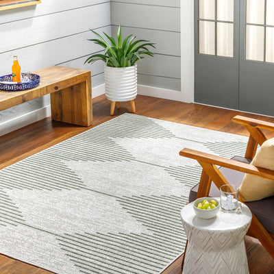 LIVABLISS Eagean EAG-2432 Grass-Green Area Rug