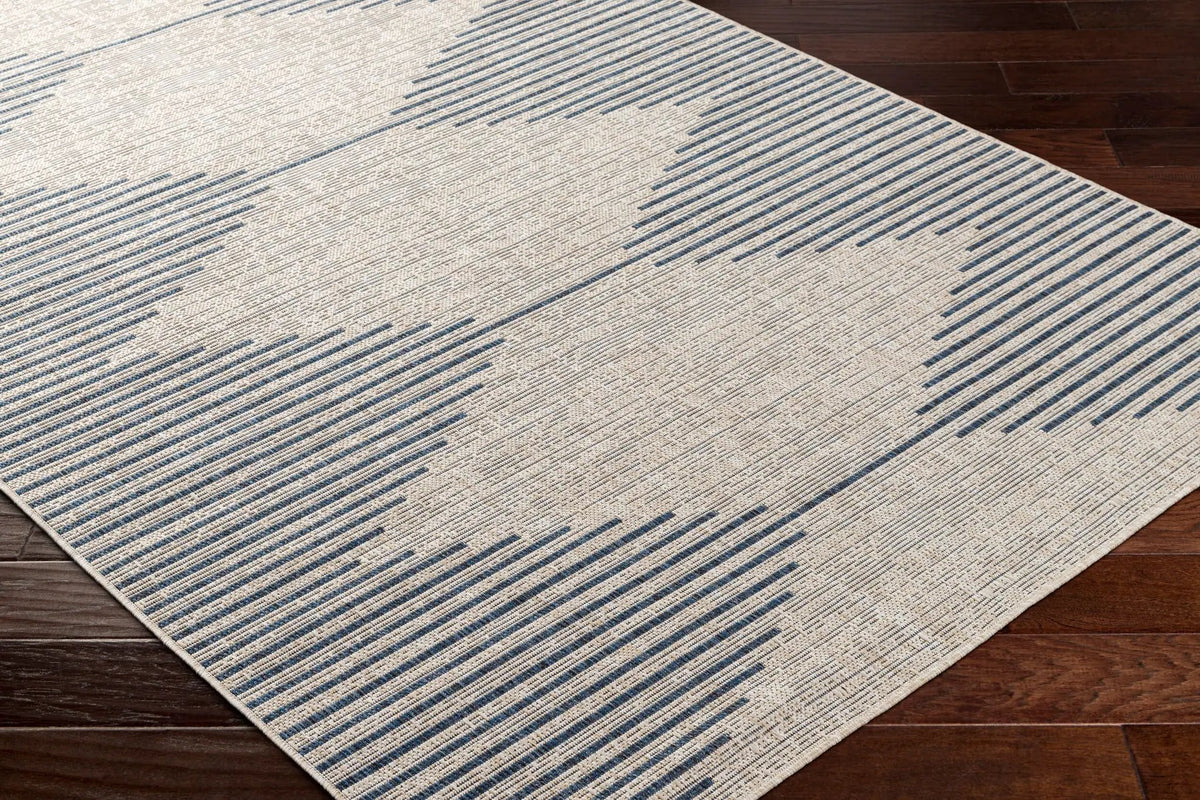 LIVABLISS Eagean EAG-2434 Navy Area Rug
